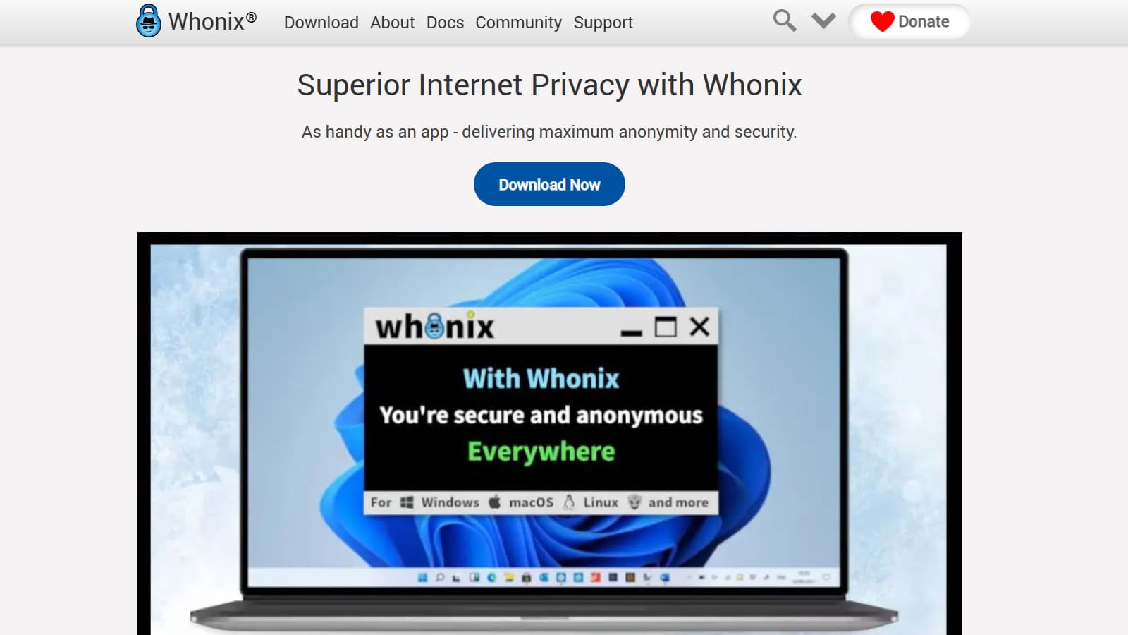 Whonix - Анонимная ОС